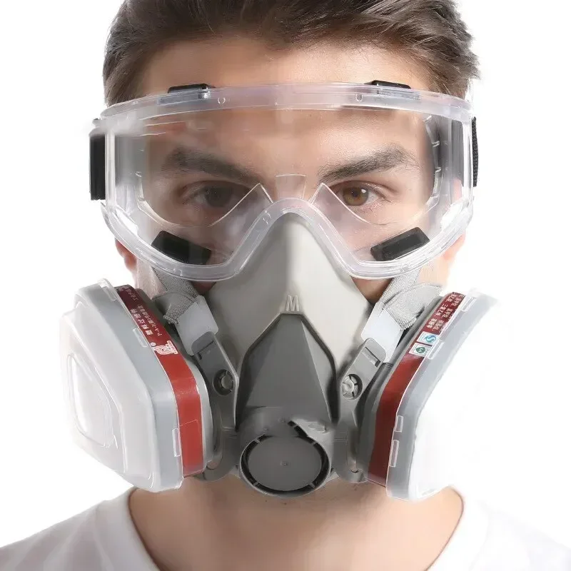 Dust Mask Construction - Masque respiratoire réutilisable à demi-visage 6200