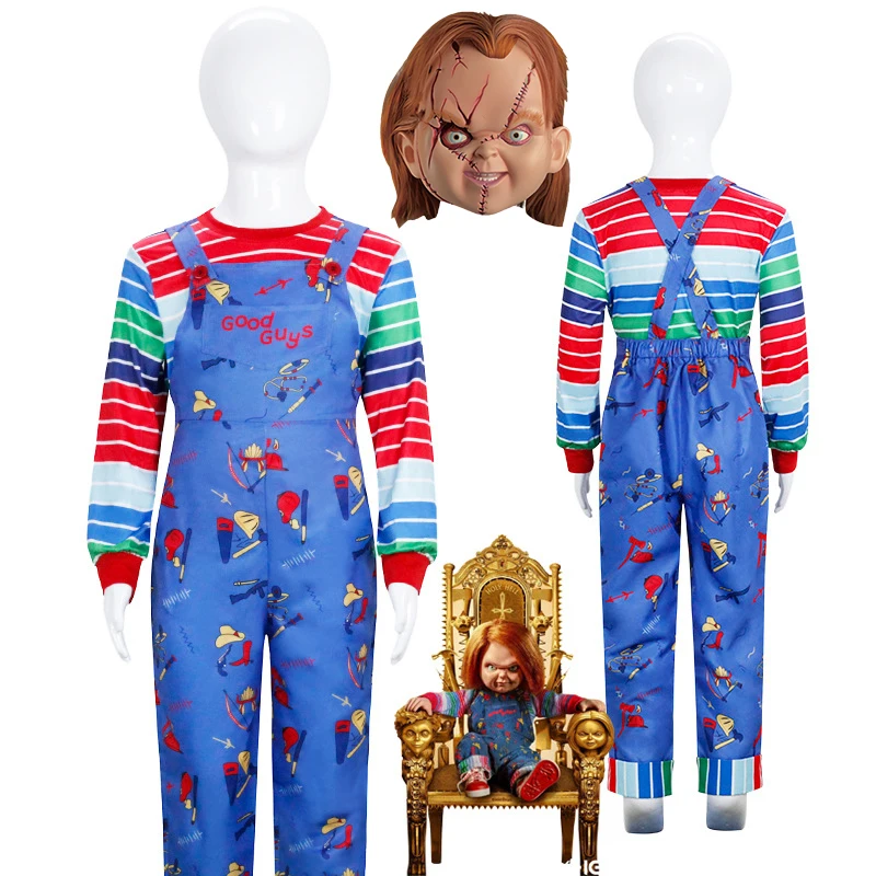 Costume de Cosplay Chucky pour - Kids Face Mask avis et prix